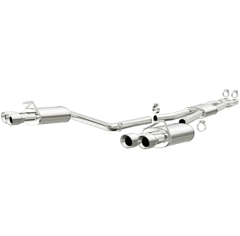 Magnaflow 2014 Chevrolet SS V8 6.2L Cat-Back SS Dual Split Rear Exit Quad Tips Perf Exhaust 15290 1 of 5