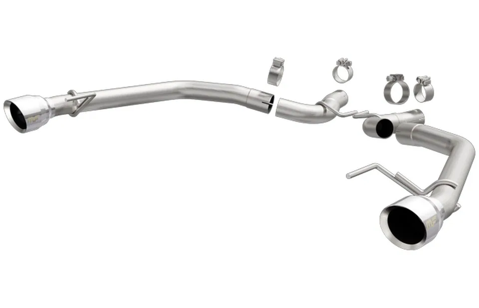 MagnaFlow 2015-2017 Ford Mustang V6 3.7L Race Series Axle Back w/ Dual Polished Tips 19345 1 of 1