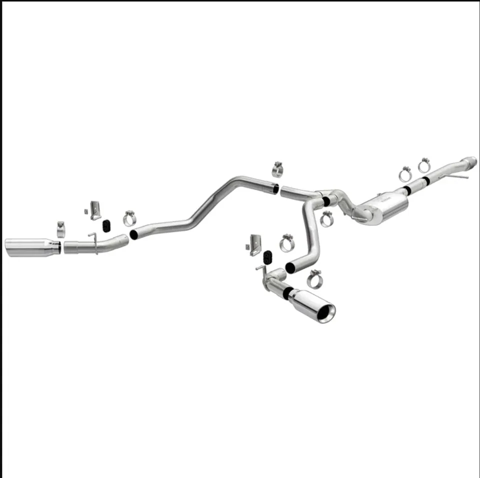 MagnaFlow 2019 Chevy Silverado 1500 V8 5.3L Street Series Dual Split Exit Exhaust w/ Polished Tips 19473 1 of 4