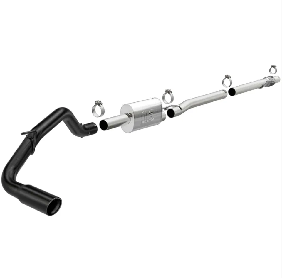 MagnaFlow 2019 Ford Ranger 2.3L Black Coated Stainless Steel Cat-Back Exhaust 19452 1 of 4