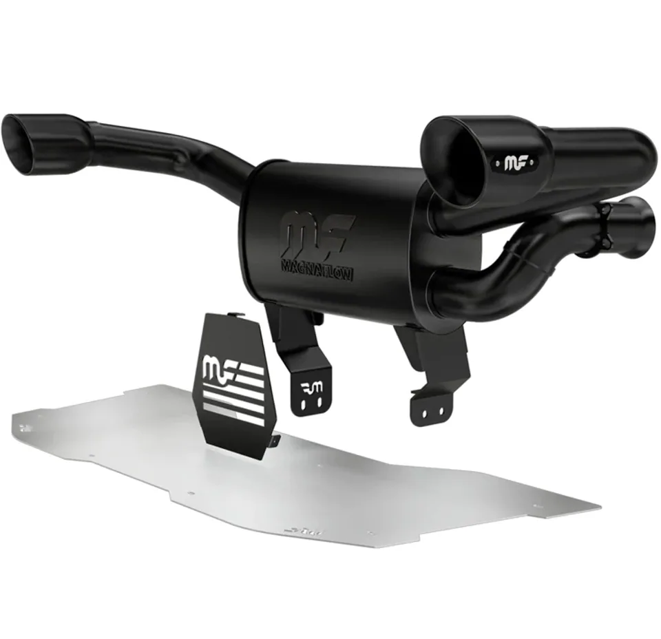 MagnaFlow 2020 CanAm Maverick Competition Series Cat-Back - Black 8101201 1 of 3