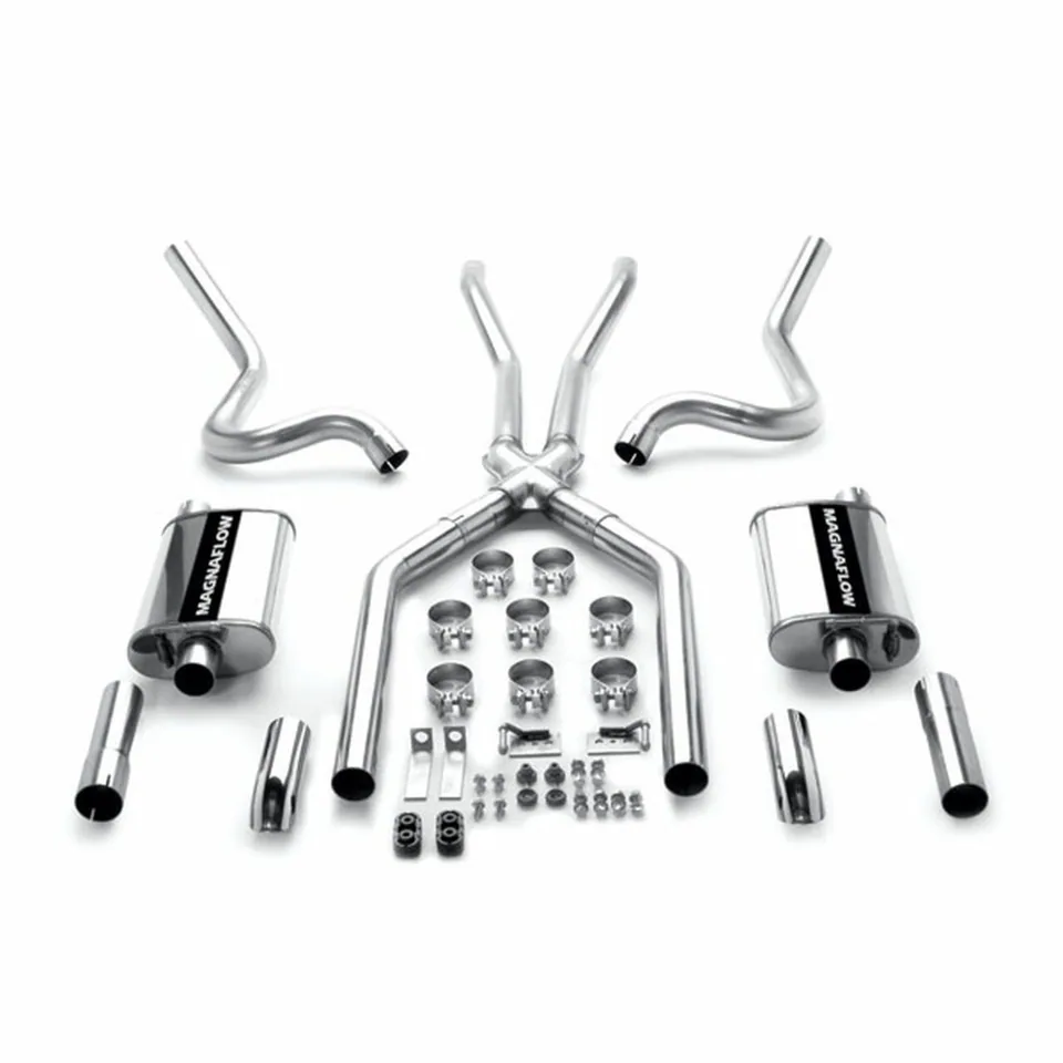 MagnaFlow 64-66 Ford Mustang Street Series Crossmember-Back Performance Exhaust System 15815 1 of 1