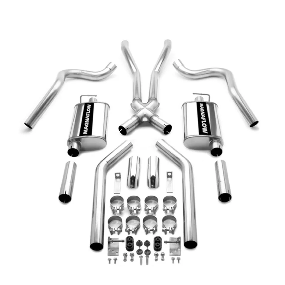 MagnaFlow 67-70 Ford Mustang Street Series Crossmember-Back Performance Exhaust System15816 1 of 1