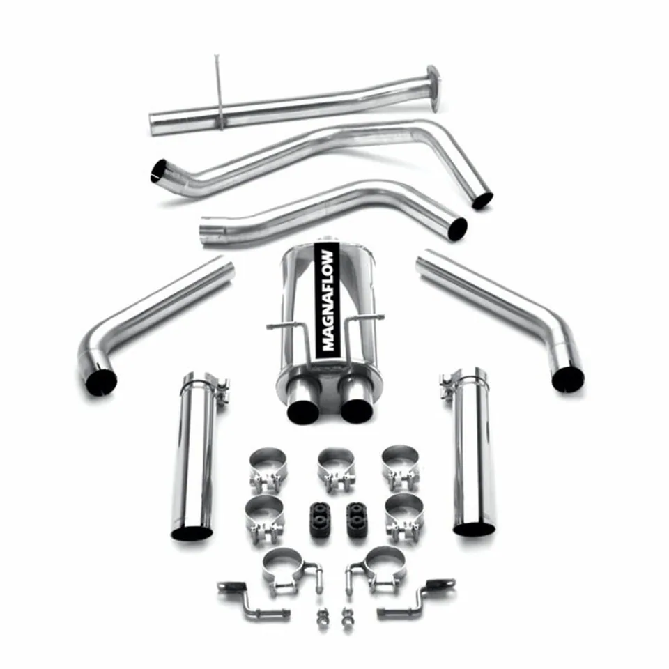 MagnaFlow 98-99 Chevrolet/GMC S-10/Sonoma Dual Exit Stainless Cat-Back Performance Exhaust System 15776 1 of 1