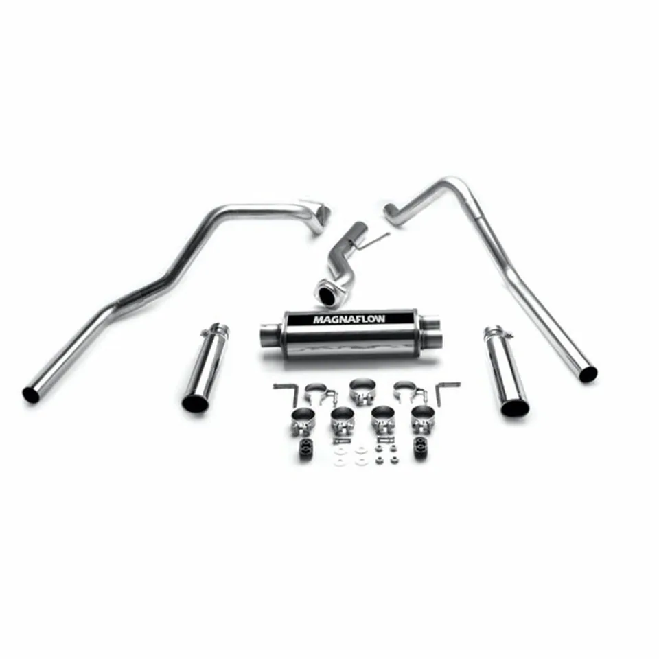 MagnaFlow 99-02 Chevrolet Silverado/GMC Sierra 4.8L/5 Standard Cab Dual Performance Exhaust System 15753 1 of 1