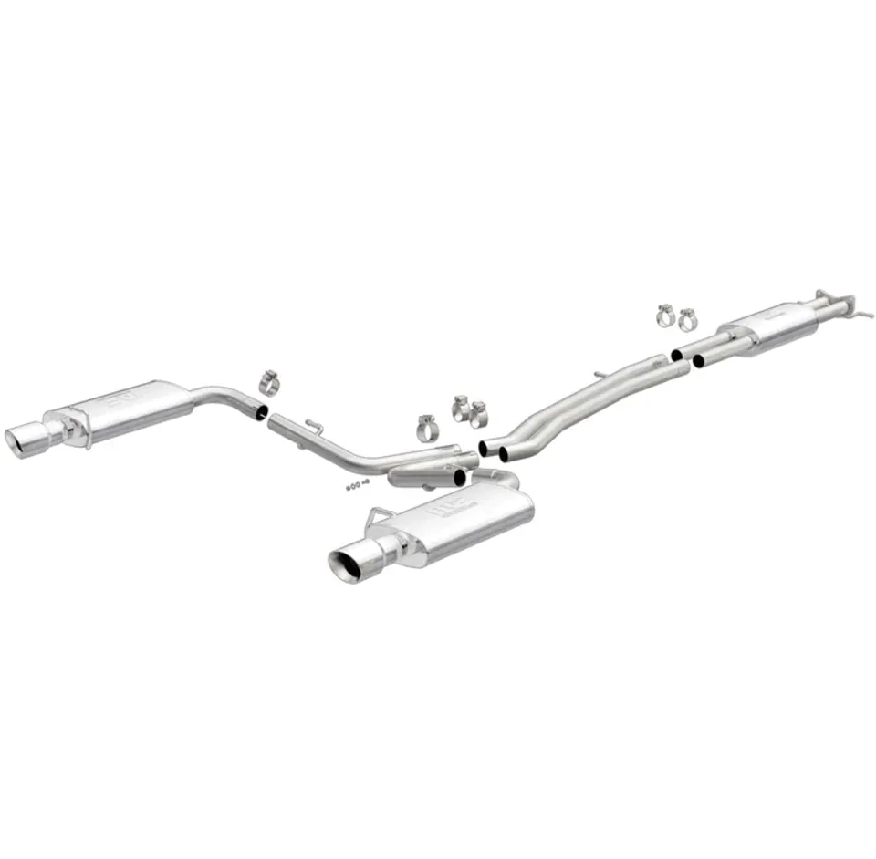 MagnaFlow Cat-Back 15-16 Lincoln MKS 3.7L V6 2.25in SS Polished Tip 19127 1 of 1