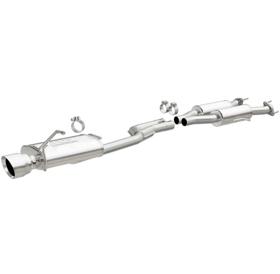 MagnaFlow Cat-Back SS 2.5 Straight PS Rear Exit 4.5in Tip 14-21 Jeep Grand Cherokee Exc. Summit Ed. 19190 1 of 3