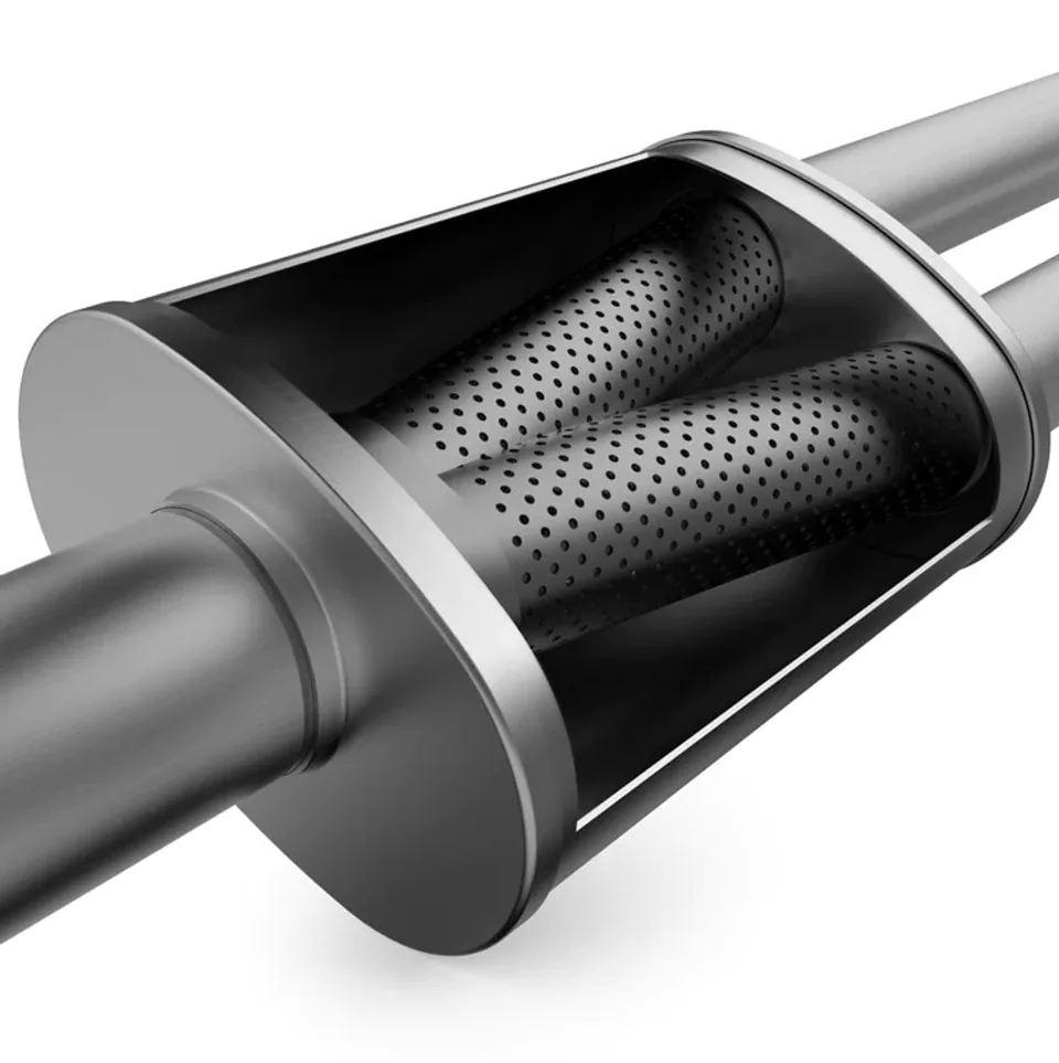 MagnaFlow Stainless Cat-Back Exhaust 11-19 Chevy Silverado 2500HD 6.0L Dual Split Rear Exit 4in 19027 4 of 4