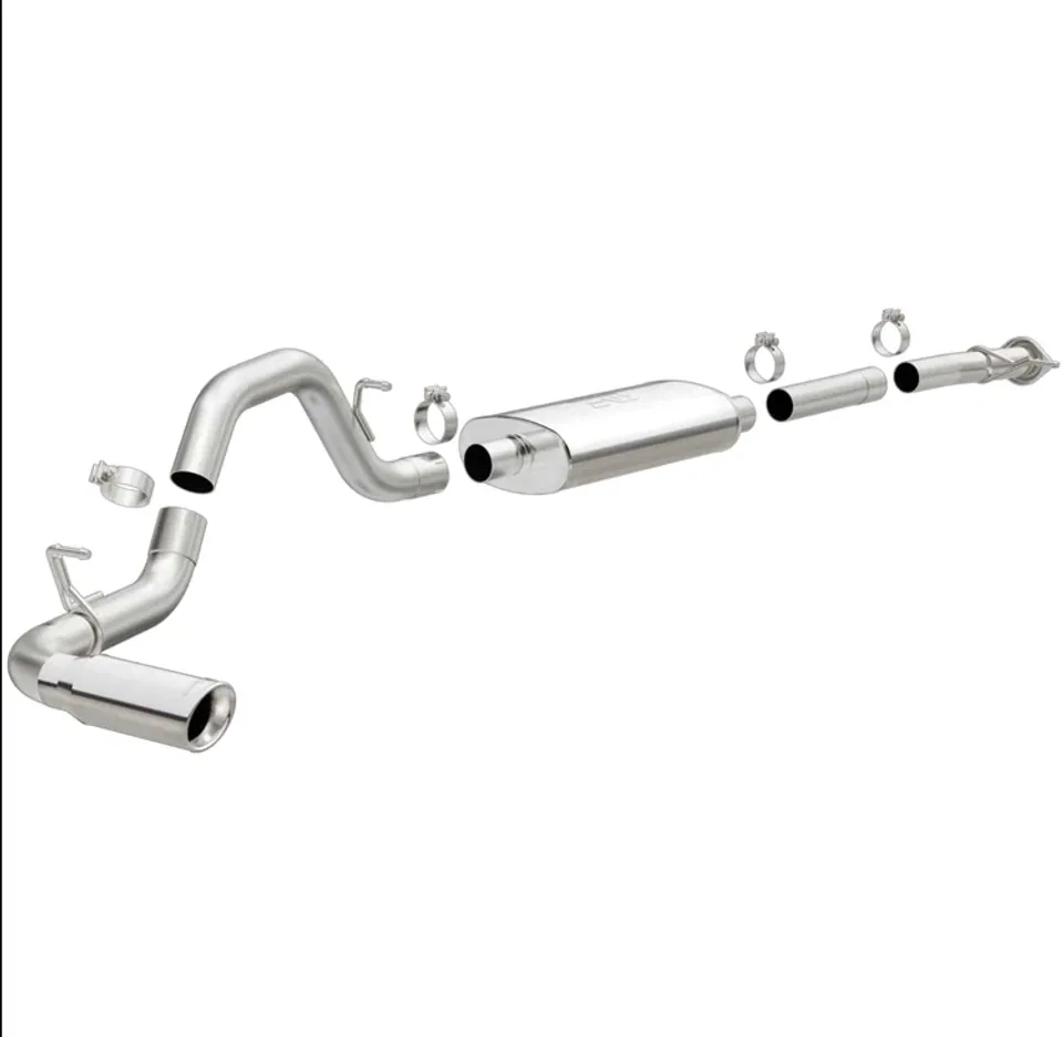 MagnaFlow Stainless Cat-Back Exhaust 15-20 Chevy Colorado/GMC Canyon Single Passenger Rear Exit 4in 19018 1 of 4