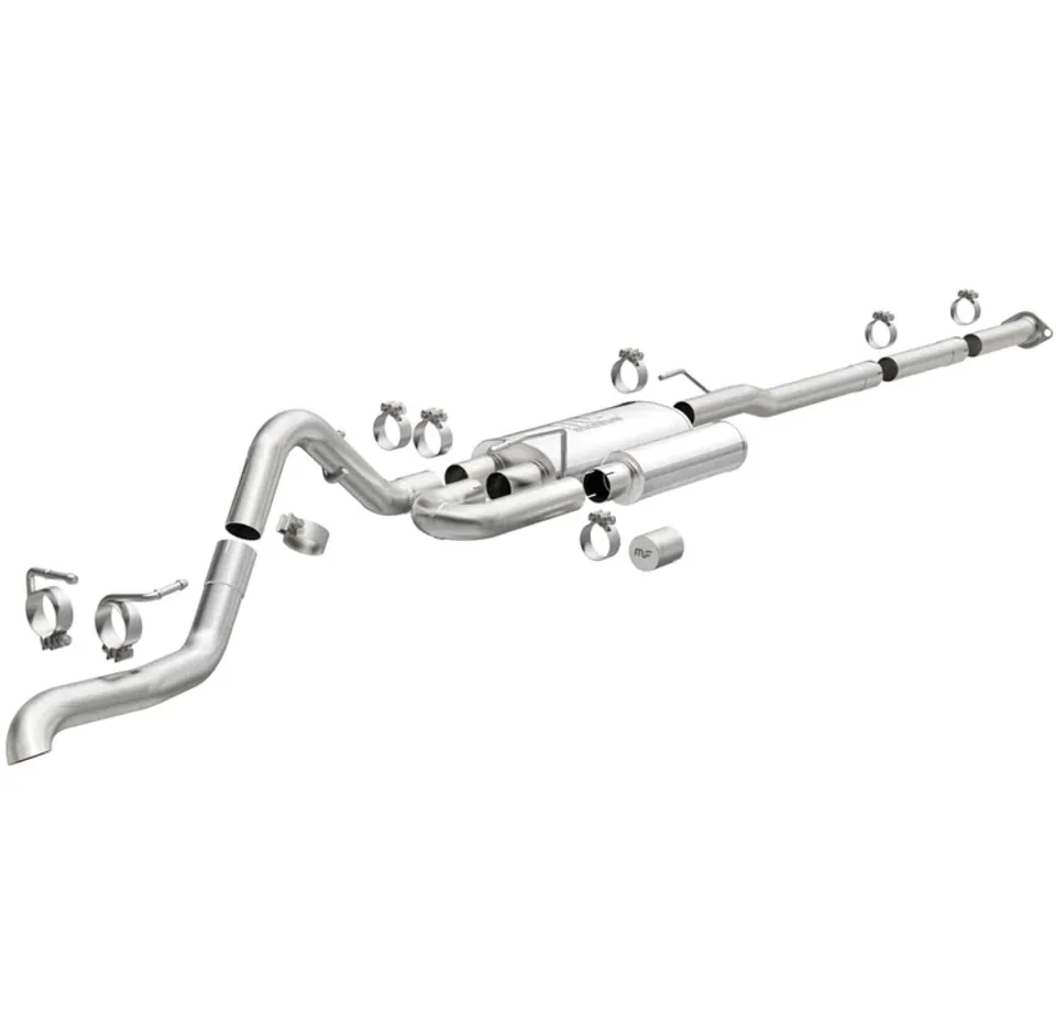 MagnaFlow Stainless Overland Cat-Back Exhaust 05-15 Toyota Tacoma V6 4.0L 19585 1 of 4