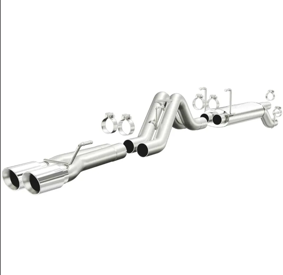MagnaFlow Sys C/B 06 Dodge Ram 1500 Truck V10 8.3L Std-CC Dual Straight Passngr Side Rear Exit Exht 16749 1 of 3