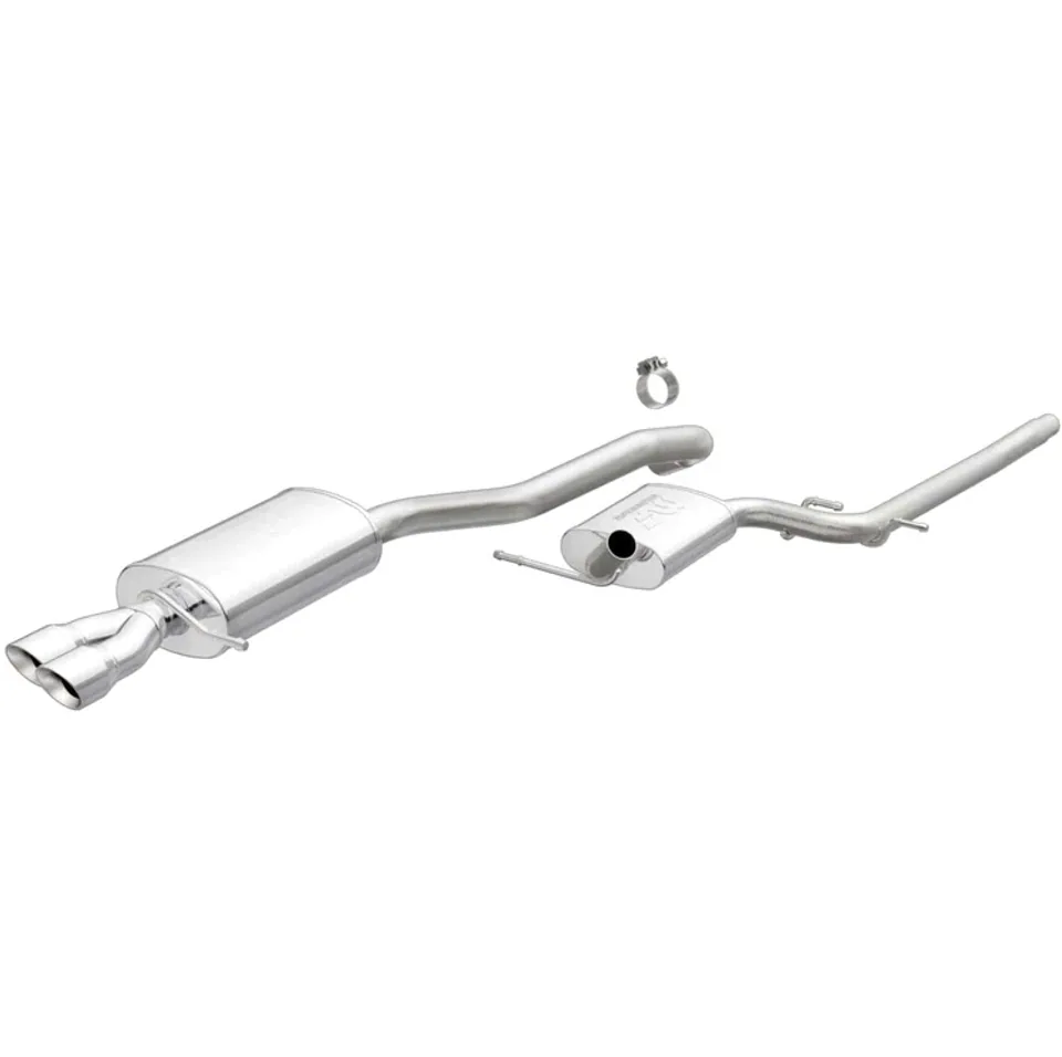 MagnaFlow SYS Cat-Back 2015 VW Jetta S 2.0L Touring 2.25in Dual Rear Ext Driver Side 3in Tips 19322 1 of 1
