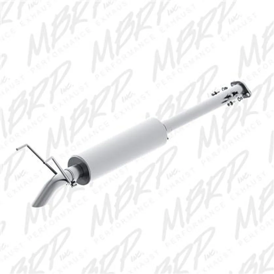 MBRP 01-05 Toyota Tacoma 2.4/2.7/3.4L 2.5in Cat Back Turn Down Style Alum Exhaust System S5332AL 1 of 1