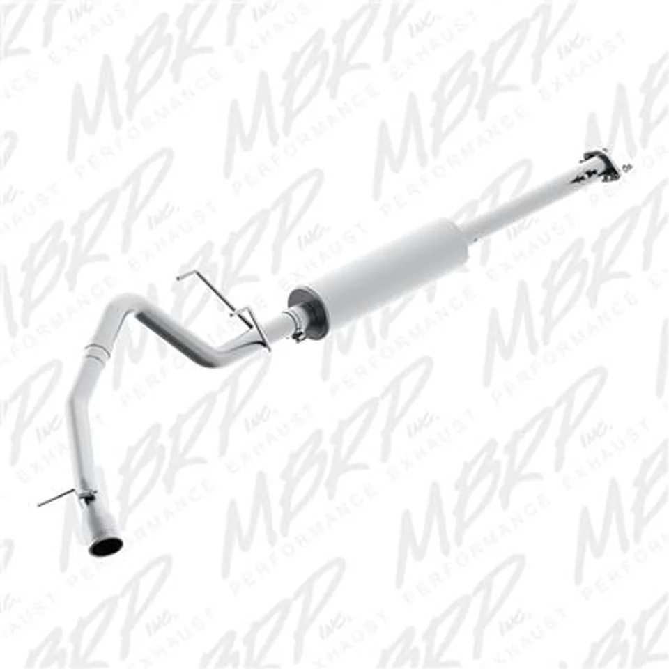 MBRP 01-05 Toyota Tacoma 2.7/3.4L (4x4 Only) 2.5in Cat Back Single Side Exit Alum Exhaust System S5334AL 1 of 1