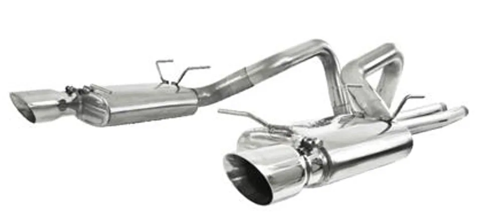 MBRP 05-09 Ford Shelby GT500 / GT Dual Split Rear Street Version 4in Tips T409 Exhaust System S7269409 1 of 1