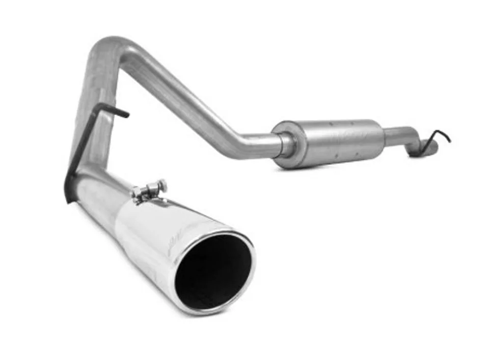 MBRP 08-12 Ford F-250/F-350 5.4L V8/6.8L V10/6.2L V8 CC-SB/EC-LB 3in Cat Back Single Side Exit Alum S5216AL 1 of 1