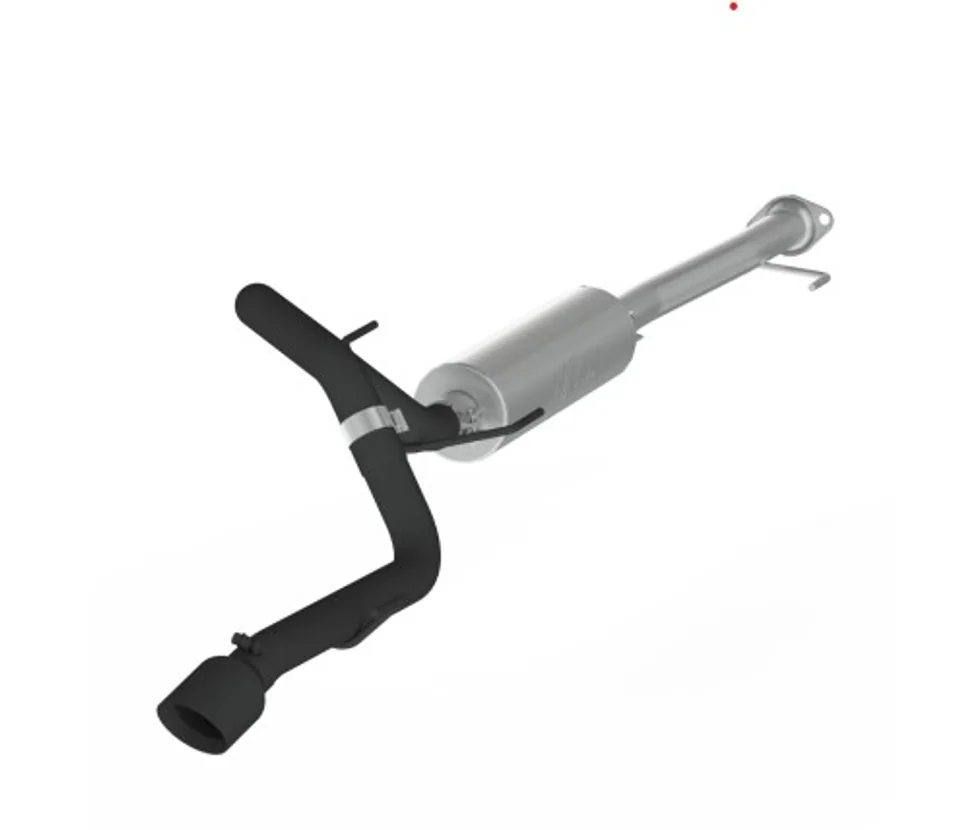 MBRP 10-18 Toyota 4 Runner BLK 4in O.D Tip Single Rear Exit 2.5in Cat Back Exhaust S5342BLK 1 of 1