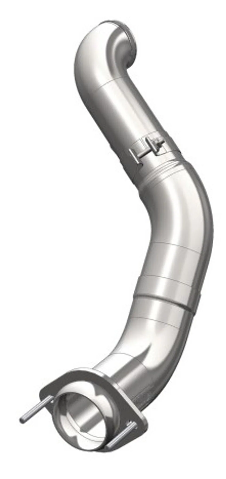 MBRP 11-14 Ford 6.7L Powerstroke 4in Turbo Down-Pipe T409 Aluminized FS9CA459 1 of 1