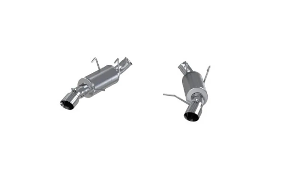 MBRP 11-14 Ford Mustang GT 5.0 3in Dual Muffler Axle Back Split Rear Alum Exhaust System S7225AL 1 of 1