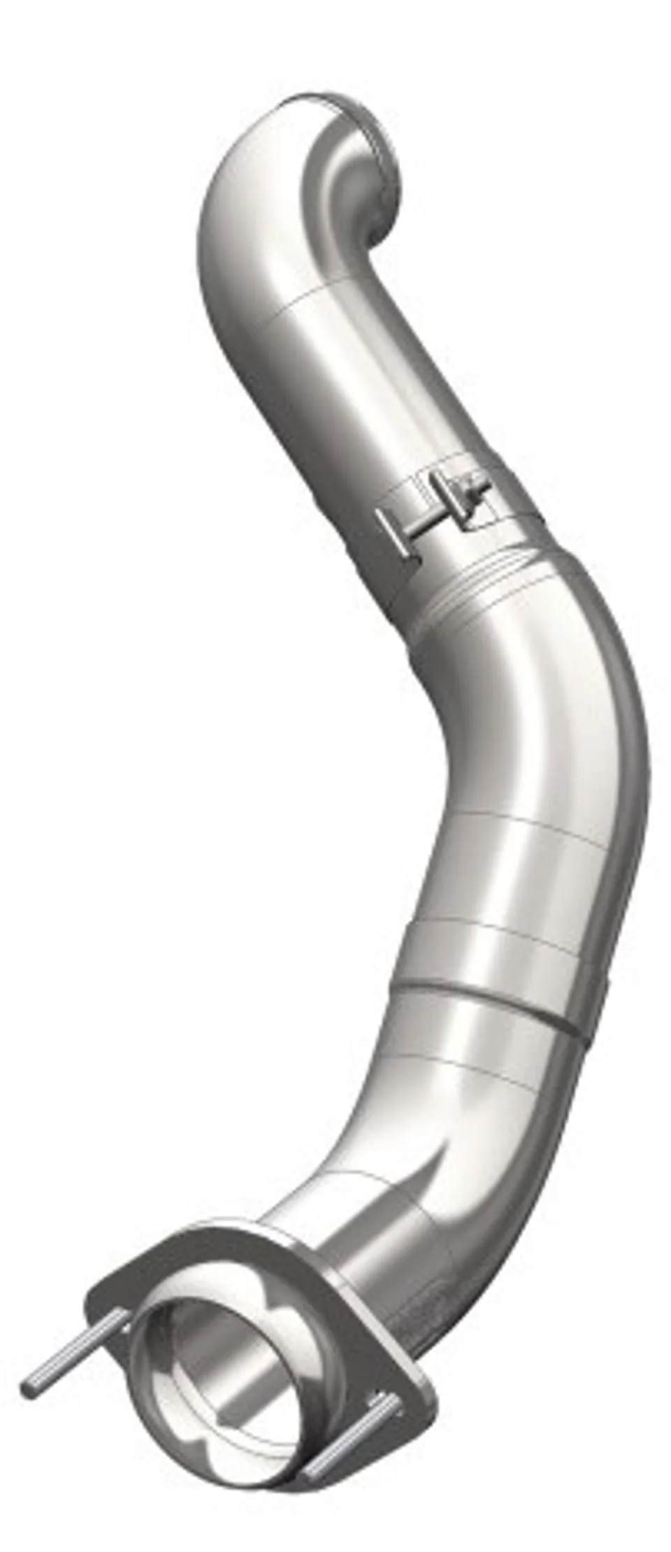 MBRP 11-15 Ford 6.7L Powerstroke (Cab & Chassis Only) 4in Turbo Down-Pipe Aluminized FALCA459 1 of 1