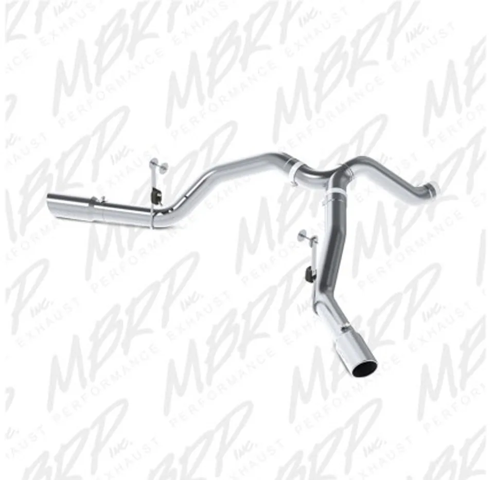 MBRP 14-15 Dodge 2500 Cummins 6.7L (CC/SB) 4in Filter Back Cool Duals AL S6163AL 1 of 1