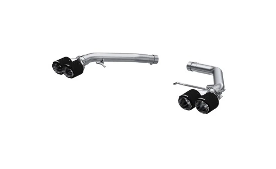 MBRP 14-17 Audi SQ5 3.0T Dual Rear Exit Axle Back w/ Quad Carbon Fiber Tips - T304 S56033CF 1 of 1