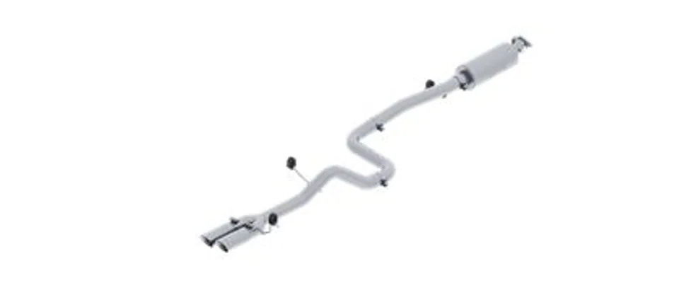 MBRP 14-19 Ford Fiesta ST 1.6L EcoBoost 3in Dual Outlet Alum Cat Back S4202AL 1 of 1