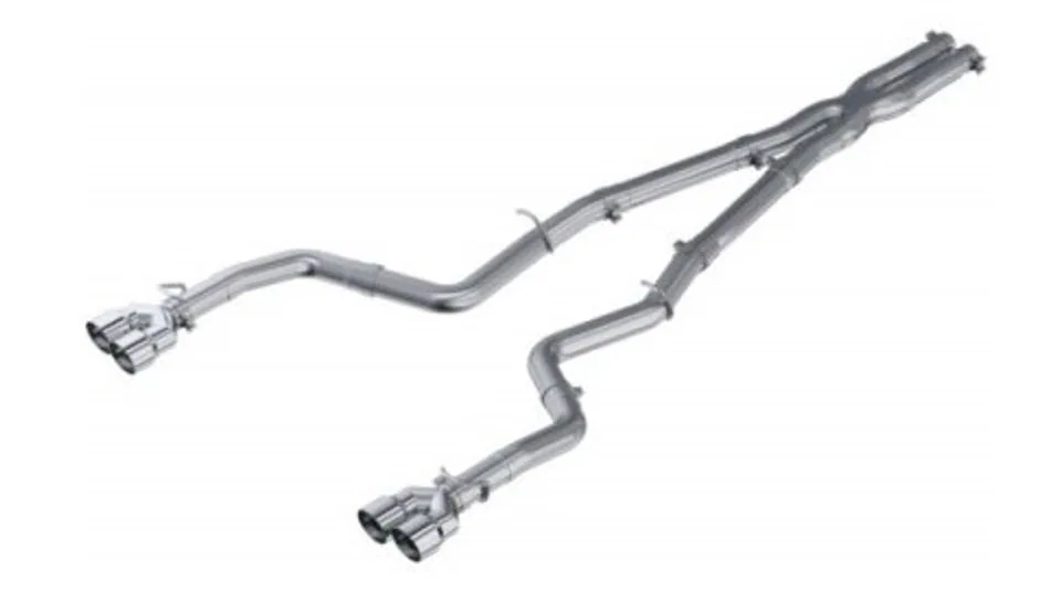MBRP 15-16 Dodge Challenger 5.7L HEMI Cat Back Dual Split Rear S7116AL 1 of 1