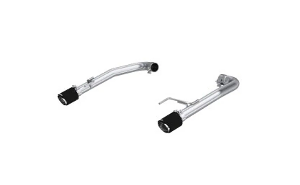 MBRP 15-17 Ford Mustang GT 5.0L T304 Stainless Steel 2.5in Axle-Back with Carbon Fiber Tips S72763CF 1 of 1