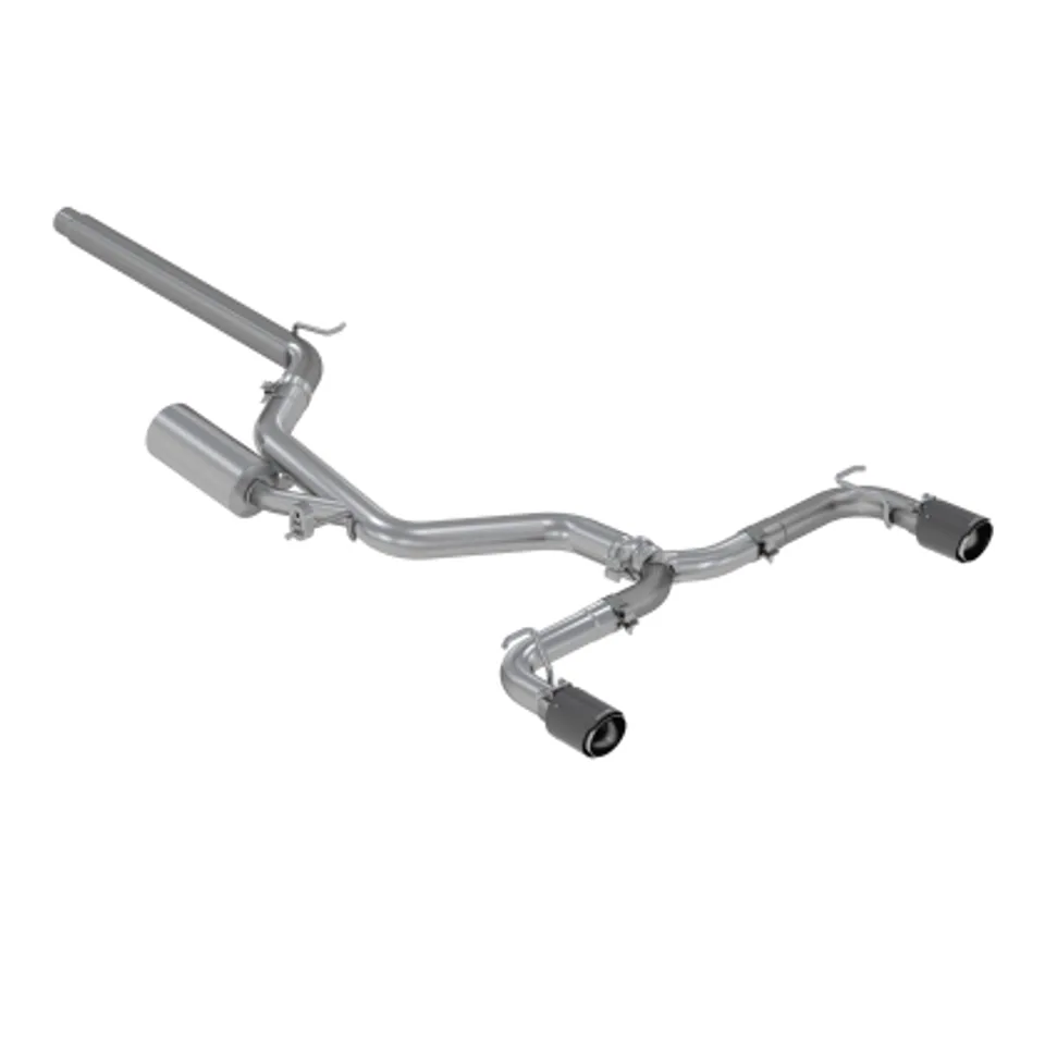 MBRP 15-17 VW 2.0L Turbo Golf GTI MK7 3in T304 Cat Back Exhaust w/ Dual Split Rear Exit S46063CF 1 of 1
