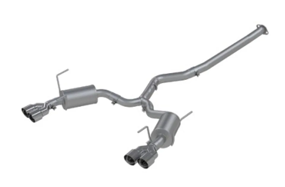 MBRP 15-19 Subaru WRX 2.0L/STI 2.5L 3in Dual Split Rear Exit w/ 3.5in Tips - T304 (Street Version) S4800304 1 of 1