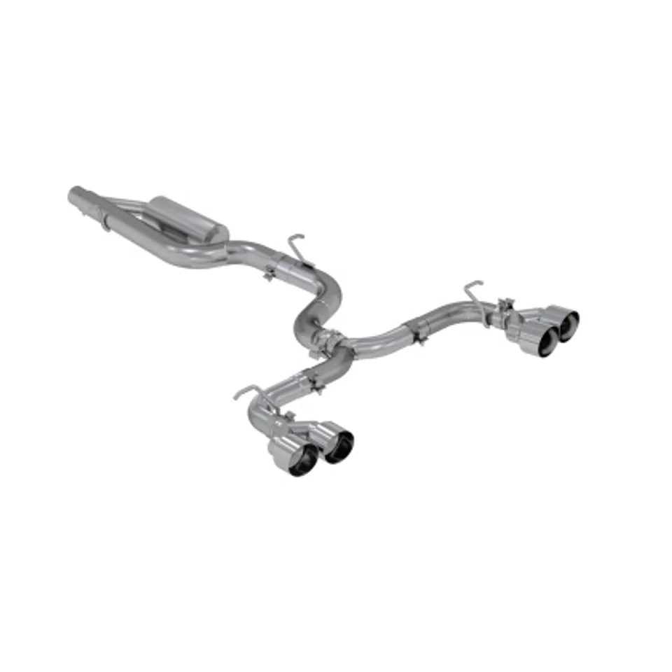 MBRP 15-19 VW Golf R 3in Cat Back Single Exit Exhaust Pro Series w/ Valve Delete - T304 S4603304 1 of 1