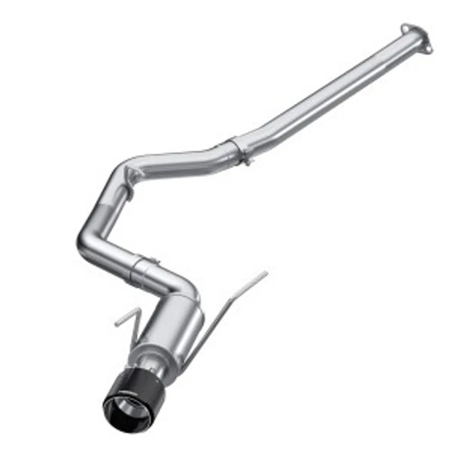 MBRP 15-21 Subaru WRX 2.0L/STI 2.5L/11-14 Sed 3in Cat-Back Single Rear Exit w/Carb Fiber Tips- T304 S48033CF 1 of 1