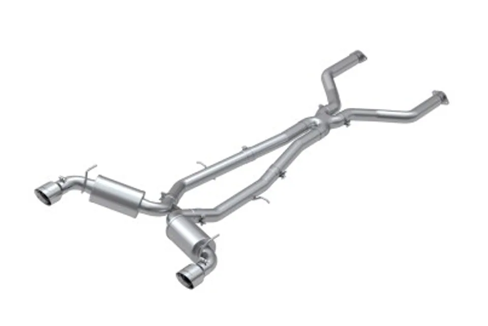 MBRP 17-19 Infiniti Q60 3.0L RWD/AWD Cat Back Dual Rear S4404304 1 of 1
