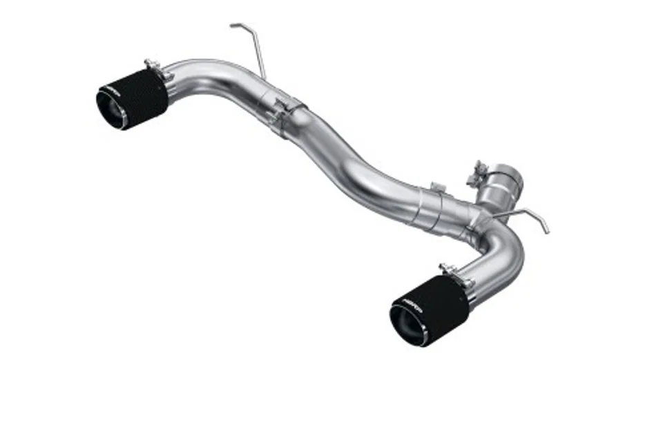 MBRP 17-21 BMW M240I 3.0L 3in Axle Back Dual Rear Exit w/ T304 SS Carbon Fiber Tips (Street Version) S45003CF 1 of 1