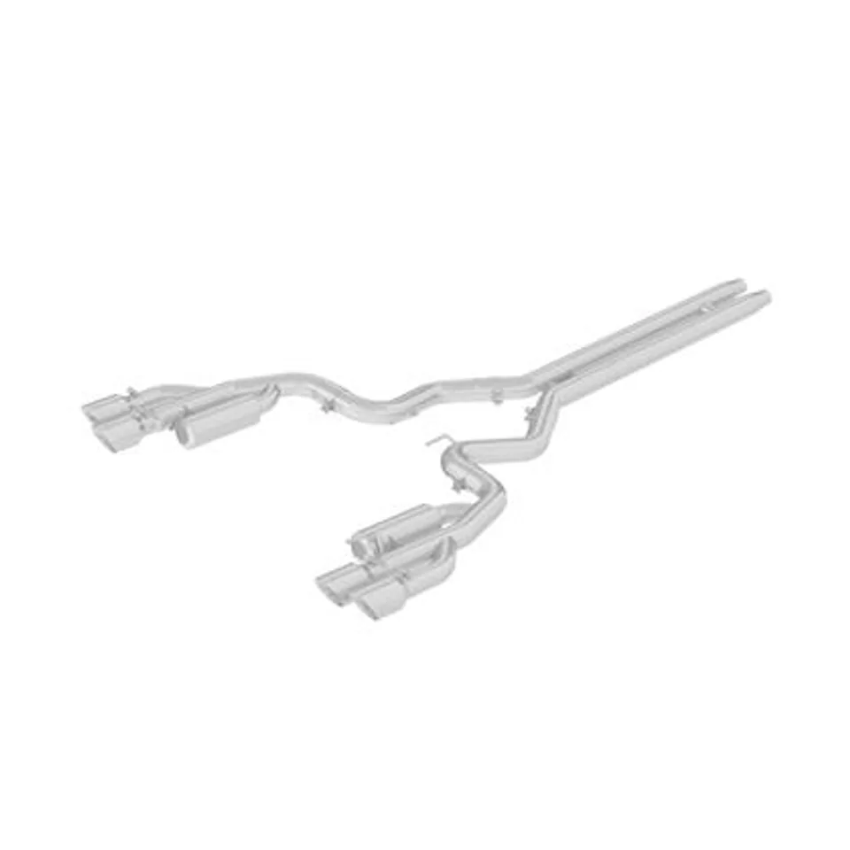 MBRP 18-19 Ford Mustang GT 5.0 3in Cat Back Quad Tip Race Version - T304 S7207304 1 of 1