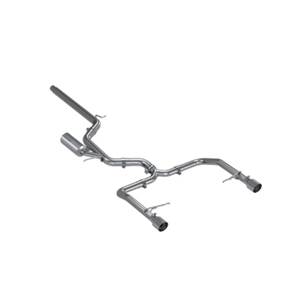 MBRP 19-21 VW Jetta GLI T304 SS 3in Cat-Back Dual Rear Exit Exhaust S4608304 1 of 1