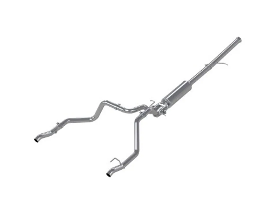MBRP 19-Up Chevy Silverado 1500 6.2L 2.5in Catback Dual Rear Exit Aluminized S5065AL 1 of 1