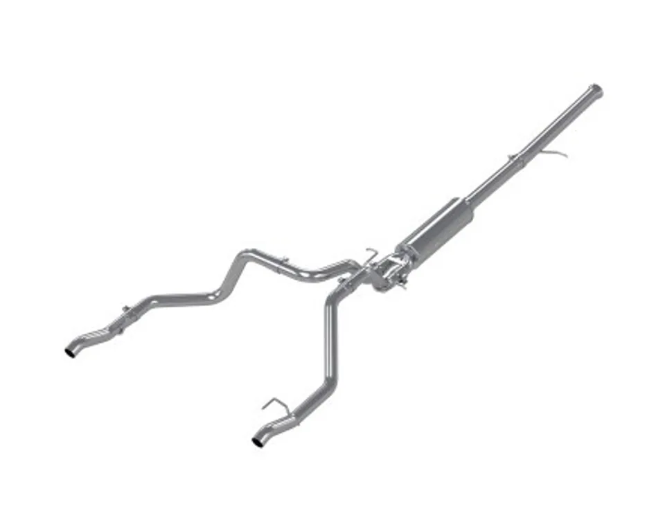 MBRP 19-Up Chevy Silverado 1500 6.2L 2.5in Catback Dual Rear Exit T304 SS S5065304 1 of 1