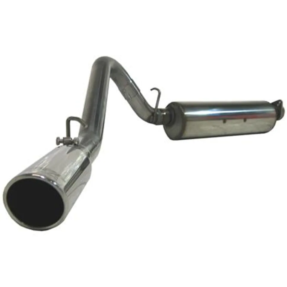 MBRP 2000-2006 Jeep Wrangler (JK) Inline-4 2.5L Inline-6 4.0L Cat Back Single Side S5500409 1 of 1