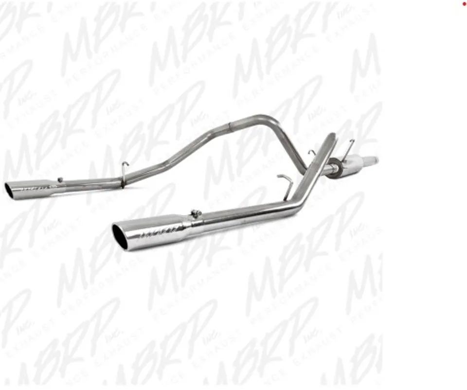 MBRP 2003 Dodge Ram Hemi 1500 5.7L SC/CC-SB Cat Back Dual Split Rear S5108409 1 of 1