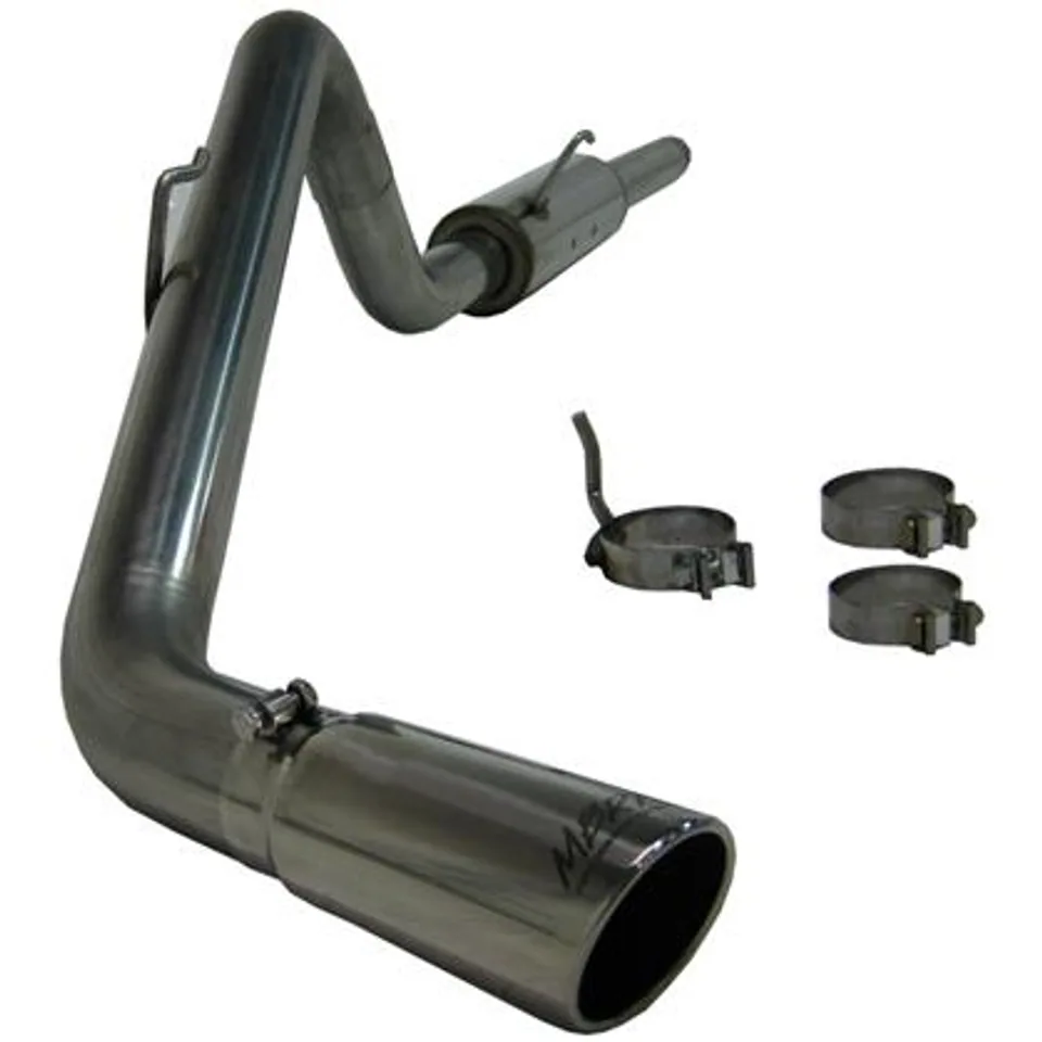 MBRP 2004-2005 Dodge Ram Hemi 1500 5.7L SC/CC-SB Cat Back Single Side S5104409 1 of 1