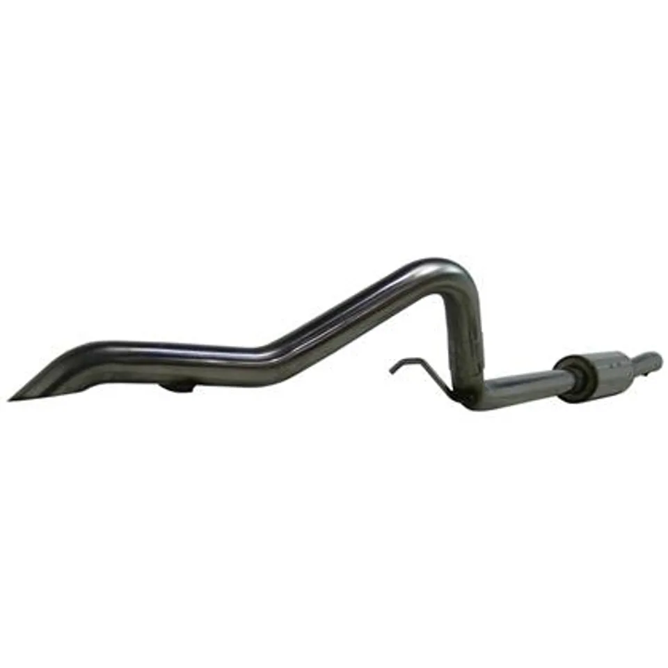 MBRP 2007-2009 Jeep Wrangler (JK) 3.8L V6 4 dr Off-Road Tail Pipe Muffler before Axle S5514409 1 of 1