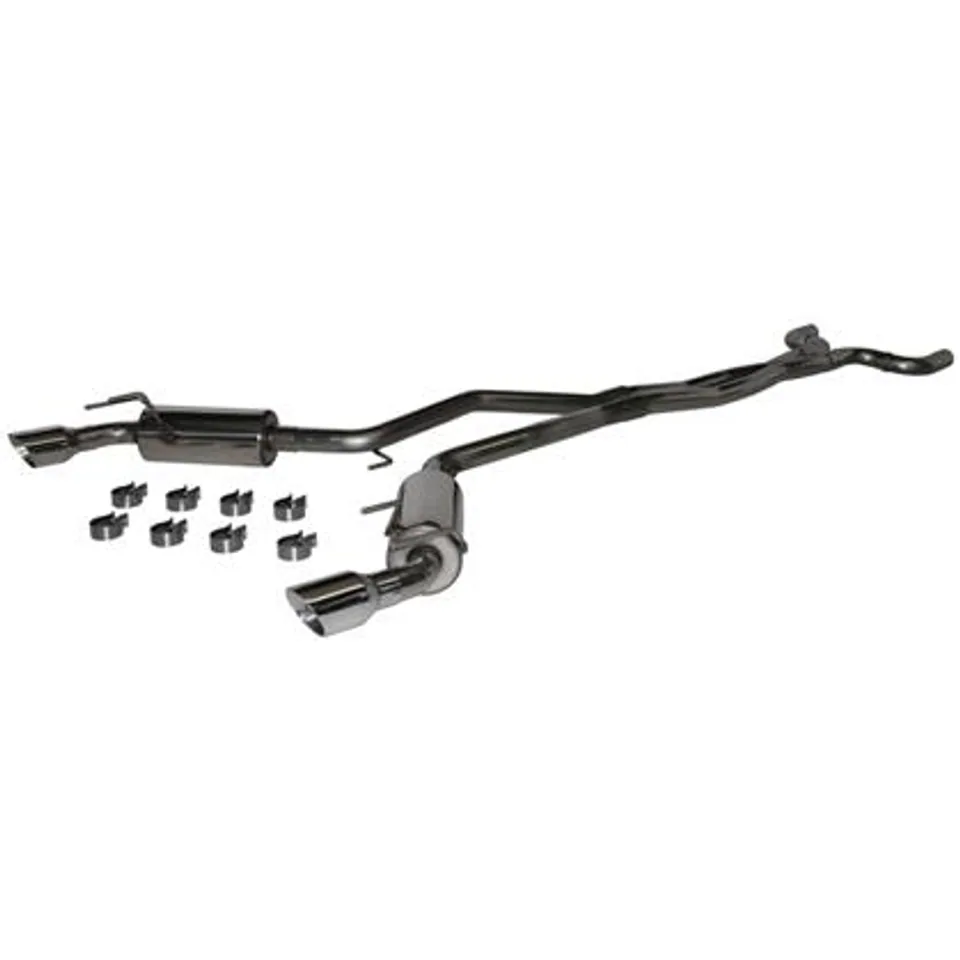 MBRP 2010 Chev Camaro V6 3.6L Dual Cat Back Round Tips   (11 Conv. MUST purchase mbrpAD1710) S7020304 1 of 1