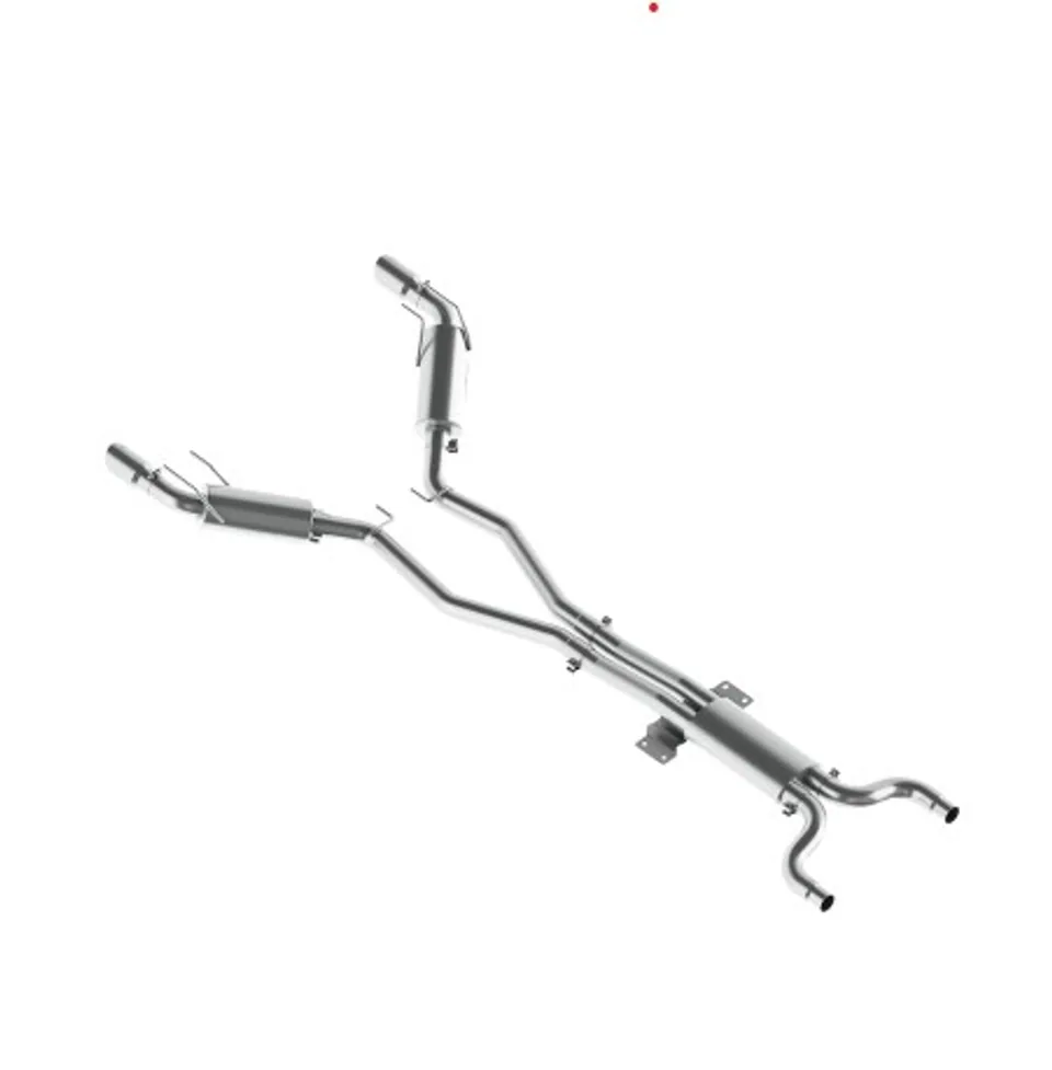 MBRP 2010 Chev Camaro V8 6.2L Automatic (L99) 3 Dual Cat Back Round Tips T409 S7024409 1 of 1