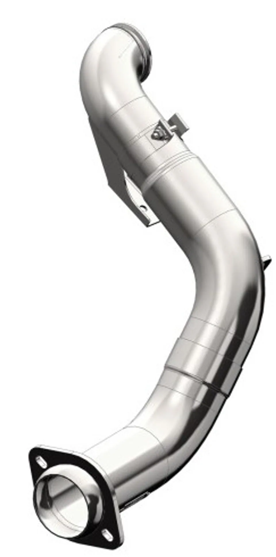 MBRP 2015 Ford 6.7L Powerstroke (Cab & Chassis Only) 4in Turbo Down-Pipe T409 Aluminized FALCA460 1 of 1