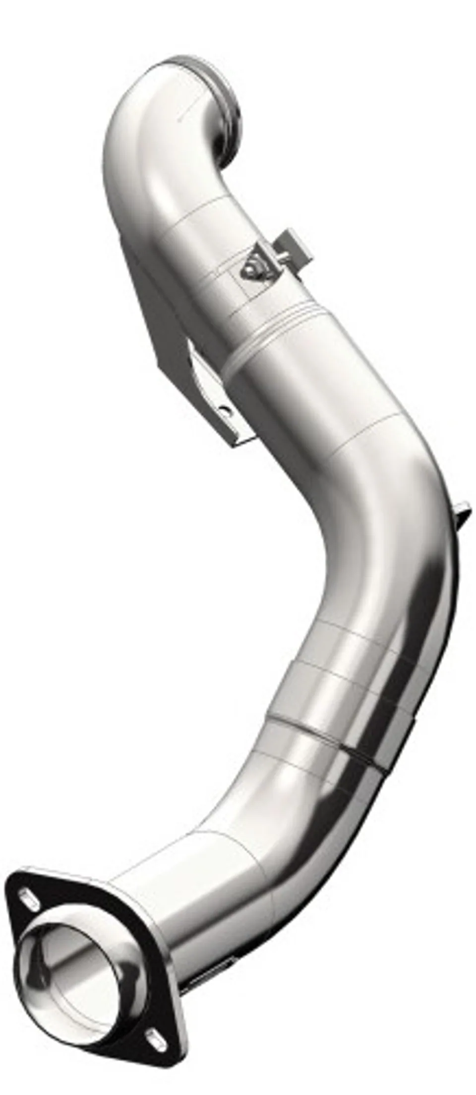 MBRP 2015 Ford 6.7L Powerstroke (Non Cab & Chassis Only) 4in Turbo Down-Pipe T409 Aluminized FS9CA460 1 of 1