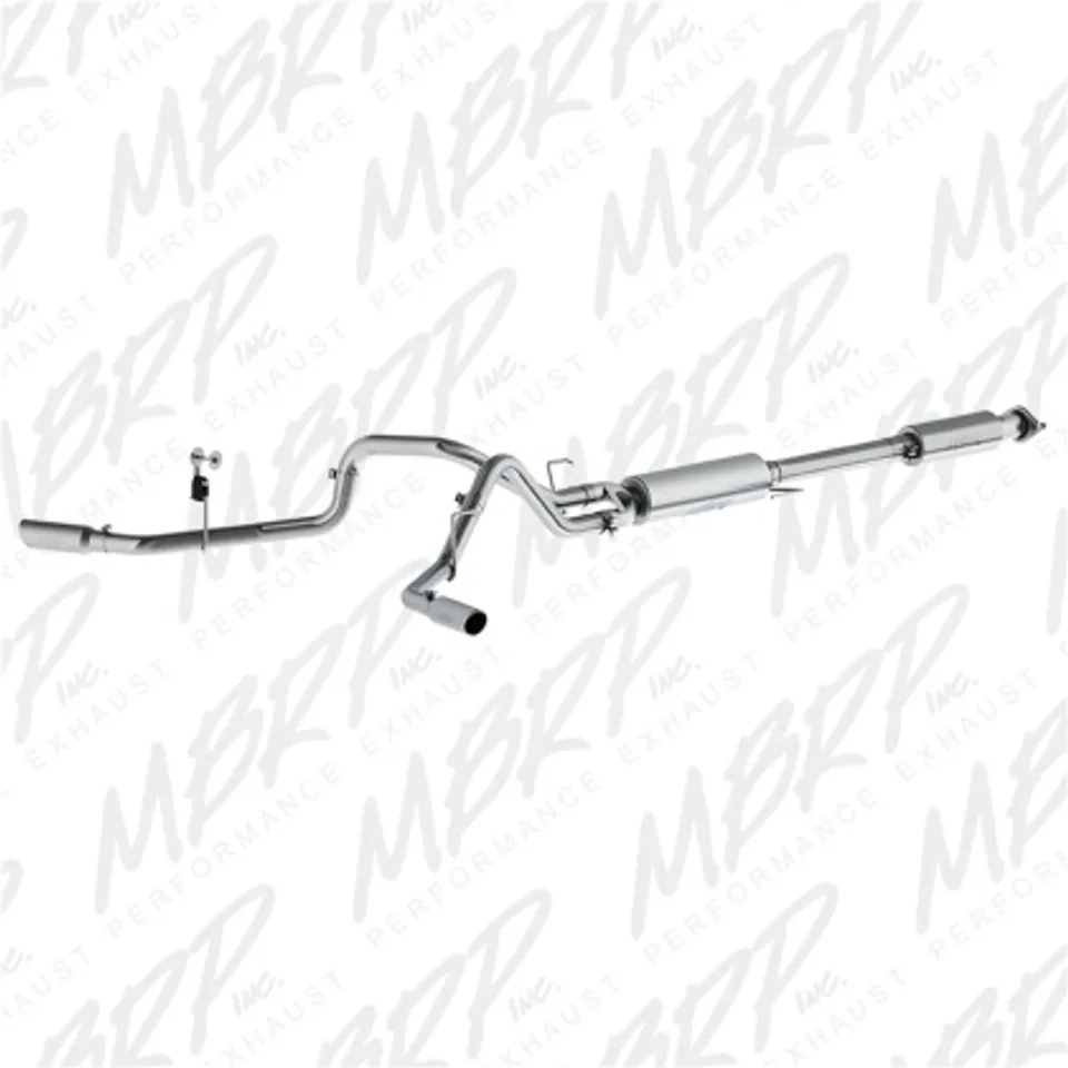 MBRP 2015 Ford F-150 5.0L 3in Cat Back Dual Split Side Exit T409 Exhaust System S5257409 1 of 1