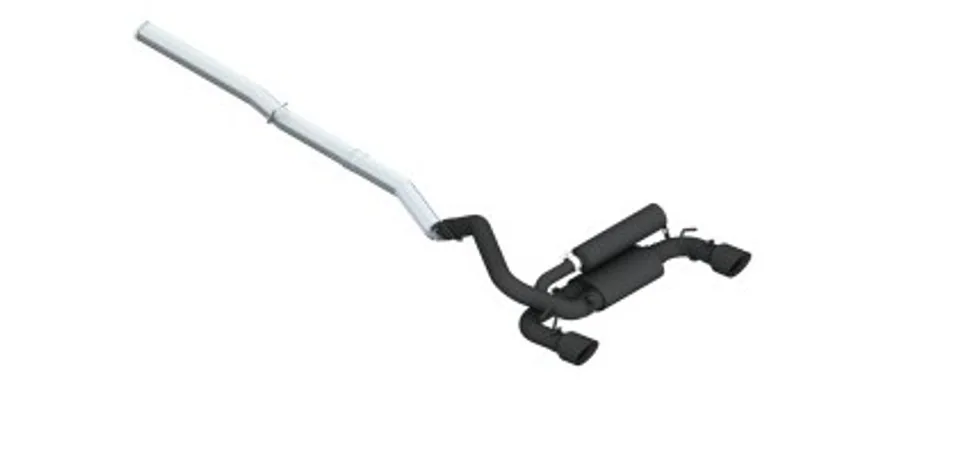 MBRP 2016+ Ford Focus RS 3in Black Dual Outlet Cat-Back Exhaust S4203BLK 1 of 1