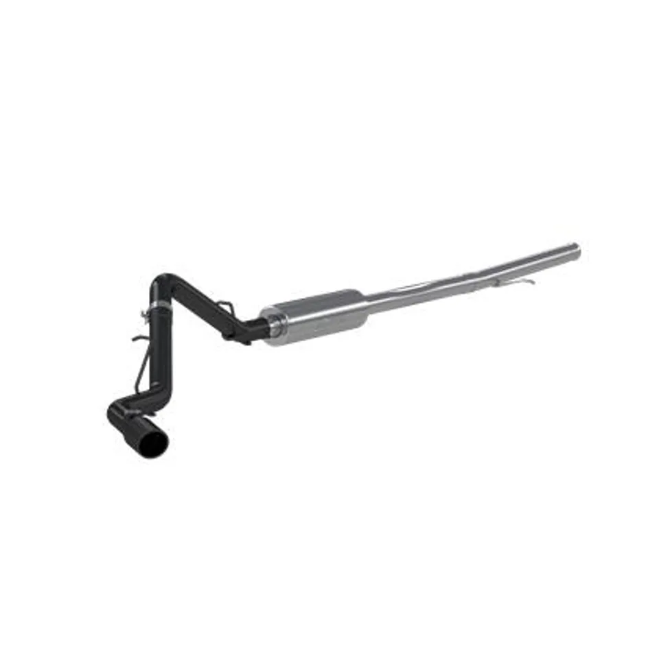 MBRP 2019 Chevrolet/GMC 1500 Silverado/Sierra 4.3L & 5.3L 3 in Cat Back, Single Side (Black Coated) S5087BLK 1 of 1